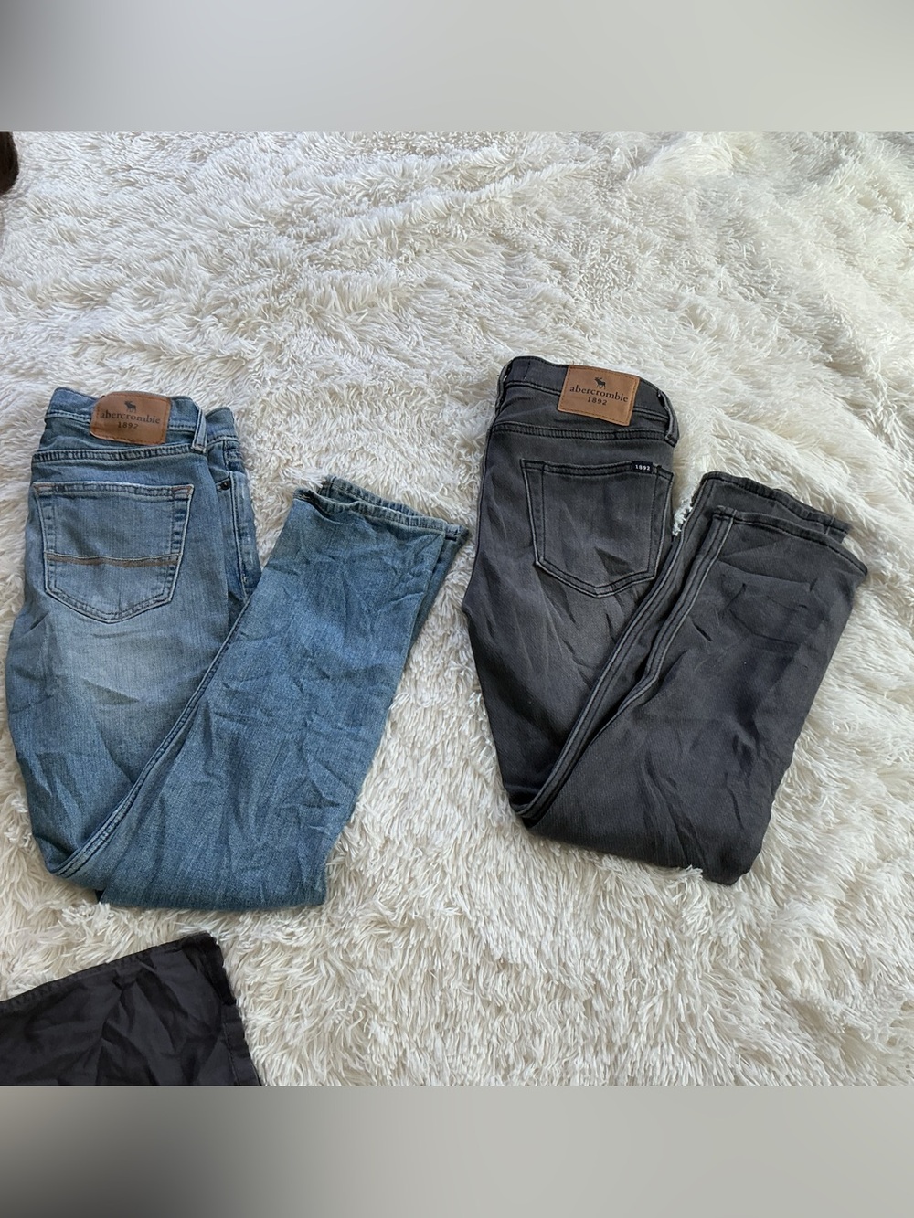 Abercrombie & Fitch Pair of Boys Straight Leg Jeans Size 11-12